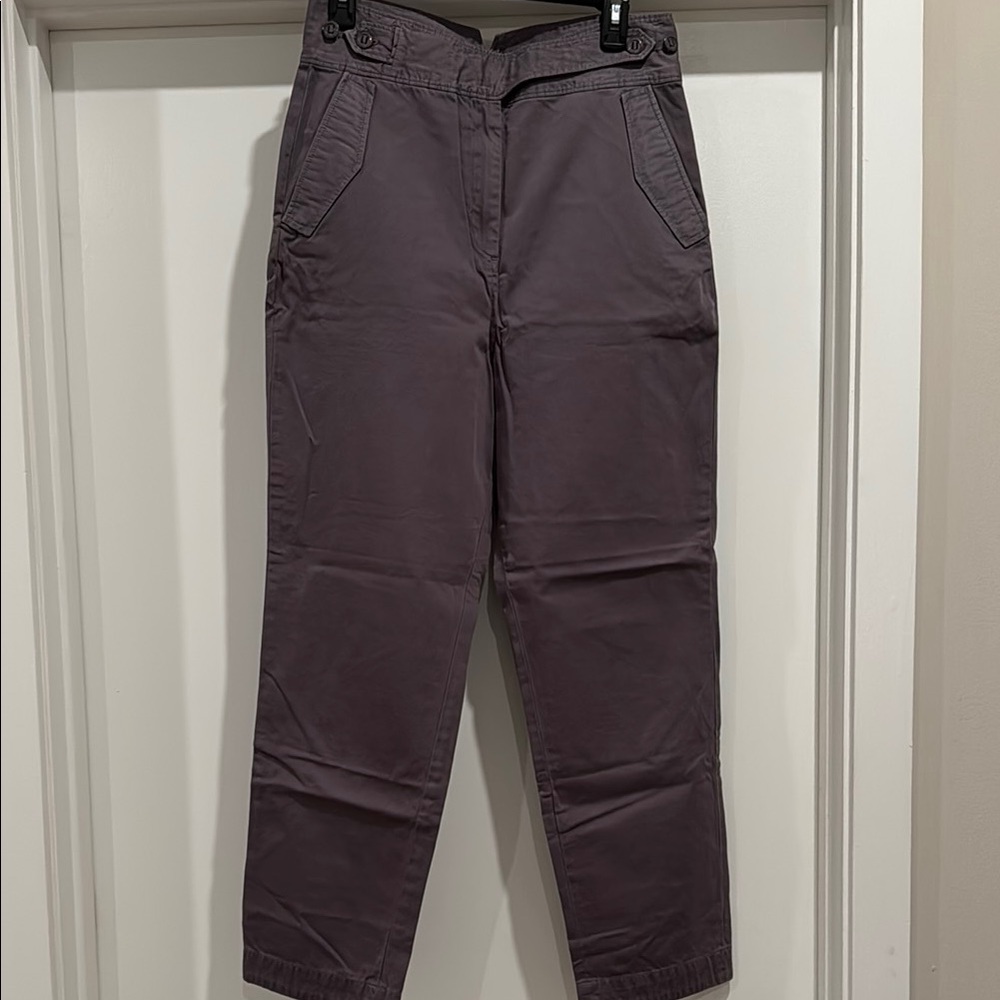 rag & bone Women's Purple Trousers